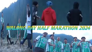 62ND WALONG DAY HALF MARATHON 2024 ORGANIZED BY INDIAN ARMY JAI HIND WANDE MATARAM 🇮🇳 [upl. by Shwalb]