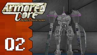 Lets Play Armored Core Project Phantasma 02 Stinger [upl. by Gambell457]