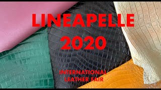 VISITING the WORLD’S BIGGEST LEATHER FAIR  LINEAPELLE 2020  MILAN [upl. by Conley536]