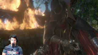 Gehrnam Final Boss Fight and Childhoods Beginning Trophy ps5 bloodborneplaythrough [upl. by Tandie]