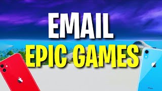 How To EmailContact Epic Games On Phone 📱 AndroidiPhonetablet [upl. by Ynohta]