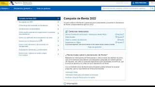 Renta 2022  ¿Qué es Renta WEB [upl. by Sollie]