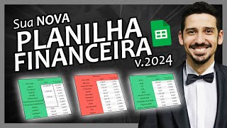 A Melhor PLANILHA de FINANÇAS PESSOAIS do Google Planilhas Orçamento  Cartão de Crédito [upl. by Nedda928]