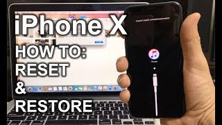 How To Reset amp Restore your Apple iPhone X  Factory Reset [upl. by Aneeroc]