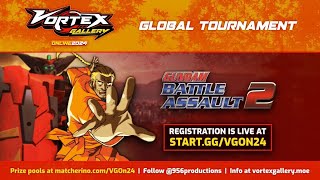 Gundam Battle Assault 2 VGOn24 Tournament [upl. by Llennehc53]