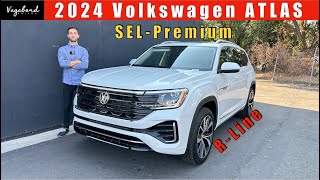 2024 Volkswagen Atlas SEL Premium RLine Is this your next car [upl. by Leruj]