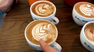 Barista Tutorial Live Part 2  How to steam different kinds of the milk [upl. by Wootten]