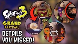 Grand Festival DETAILS amp Secrets You MISSED  Splatoon 3 [upl. by Eceela]