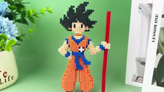 Artkal Fuse Beads 3D Dragon Ball Goku  GL20020 🎉 DIY Pixel Art Crafts Ideas [upl. by Nahttam640]