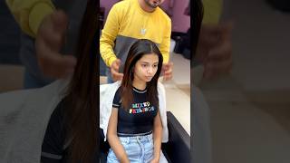 💆🏻‍♀️Best Keratin Hair Treatment done ✅ keratintreatment layeredhair hairstyle shorts [upl. by Elehcim548]