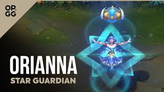 Star Guardian Orianna – OPGG Skin Review – League of Legends [upl. by Lekzehcey]