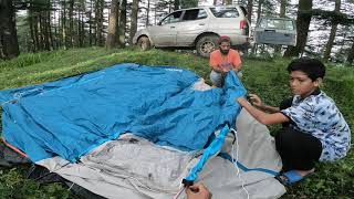 QUECHUA ARPENAZ FAMILY 4 person tent decathlon india [upl. by Ennire]