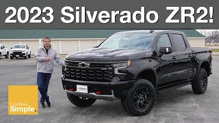 2023 Chevy Silverado 1500 ZR2  The Best Full Size Off Roader [upl. by Elinor]