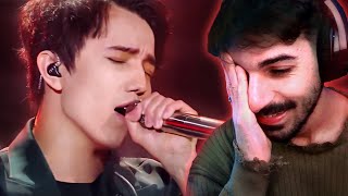 REACTION Dimash Kudaibergen  SOS  ALIEN VOICE [upl. by Hollander]