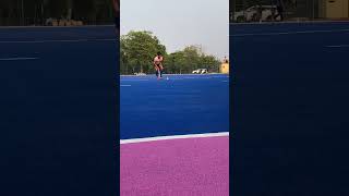 Slap Hockey Practice shorts hockeydrills hockeyindia hockeyskills slap dailyworkout [upl. by Horsey701]