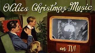 Oldies Christmas Music on TV 🎄 Christmas Oldies Songs Playlist ❄ Vintage Christmas Music Mix 🎅 [upl. by Ynolem]