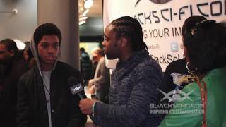 Black SciFi TV Shawn on the Street SOS  2016 Black Comic Book Festival part 1 [upl. by Gnov]