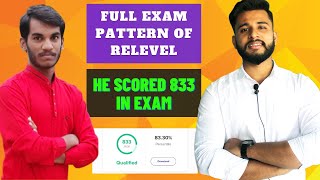 How to CRACK RELEVEL EXAM  Relevel Exam by Unacademy  SCORED 833 SCORE [upl. by Notniuqal454]