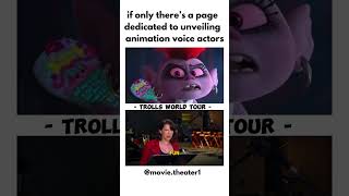 Meet the voice behind Trolls world Tour shorts [upl. by Ahsyen]