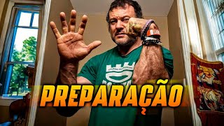 A PREPARAÇÃO DO DEVON LARRATT PRA ENFRENTAR O LEVAN SAGINASHVILI ARM WRESTLING [upl. by Ssur]