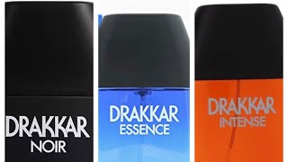 Drakkar Noir vs Essence vs Intense Which is Better [upl. by Tristas]