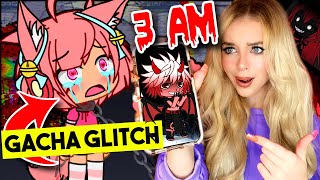 DO NOT PLAY GACHA LIFE AT 3 AM THE GACHA GLITCHES ARE REAL SCARY [upl. by Rothmuller]