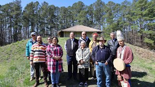 NC Tribal Leaders welcome in Spring with an Equinox ceremony at Town Creek Indian Mound [upl. by Eenat]