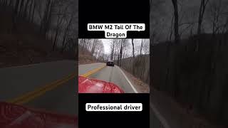 bmw m2 bmwm2 fail tailofthedragon youtube shorts carshorts f80 m3 bmwm3 f80m3 crash [upl. by Marnia357]