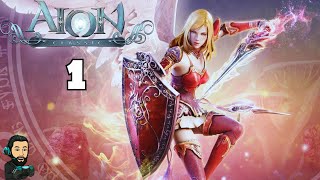 AION CLASSIC Official Release Gameplay  The Journey in Atreia  WARRIOR  Part 1 no commentary [upl. by Orella736]