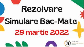 Simulare Bacalaureat 2022  Pedagogic  Rezolvare Subiect [upl. by Hultin]