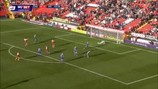 Charlton 01 Ipswich  Sky Bet Championship Season 201415 [upl. by Sirenay]