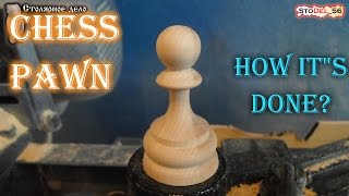 How to make chess pawn Как сделать шахматы болгаркой пешка [upl. by Devehcoy513]