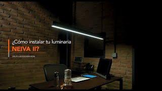 ¿Cómo instalar lámpara Lineal LED NEIVA II 💡 [upl. by Sanger]