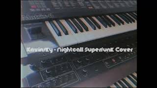 Kavinsky  Nightcall Cover Prophet 5 Oberheim Dmx Matrix6 Roland MC 500 MKII [upl. by Oidiple]