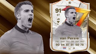 FC 24 ROBIN VAN PERSIE 91 GOLAZO ICON PLAYER REVIEW I FC 24 ULTIMATE TEAM [upl. by Nnaeiluj772]