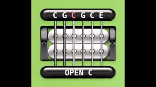 Perfect Guitar Tuner Open C  C G C G C E [upl. by Dorise]