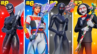 71 Most TRYHARD Fortnite Skin Combos [upl. by Ahsaek]