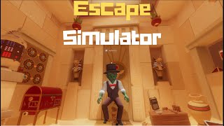 Lets escape the Gold Chamber  Escape Simulator [upl. by Ahsiloc978]