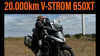 VStrom 650 XT 2018 Avis A2  20000 km [upl. by Otrebilif]