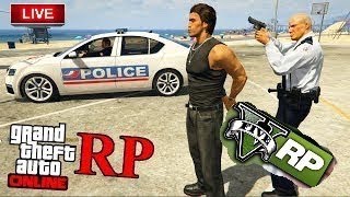 LIVE GTA 5 RP  PS4 ON RECRUTE LA POLICE INTERVIENT [upl. by Negam118]