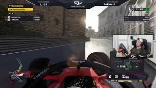 Charles LeClerc Baku Crash Comparison [upl. by Iba]