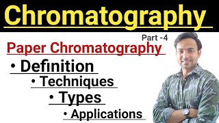 Paper Chromatography  Techniques  Types  Applications [upl. by Nnaitak566]