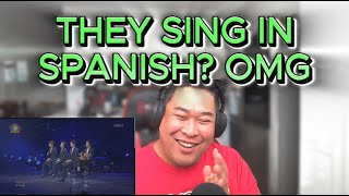 Jungkutz First Reaction to EXO K Sabor a Mi Music Bank HOT Stage [upl. by Philander]