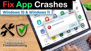 How to Fix Windows Apps Not Opening Crashing Troubleshoot Windows [upl. by Sidney]