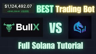 Best Free SOLANA Trading Bots for 100x Memecoins FULL Tutorial 2024 [upl. by Oetomit]