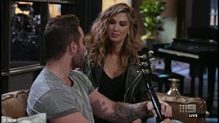 The Voice fans suggest Delta Goodrem and singer Tim Conlon are dating in flirty segment [upl. by Gove]