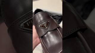 Unboxing some Prada goods ˘ᵜ˘ loafers fallshoes luxurylifestyle [upl. by Delaryd]