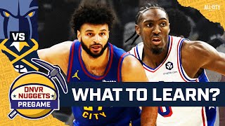 What Jokic and the Nuggets should learn from Tyrese Maxey  DNVR Nuggets Pregame [upl. by Talmud]