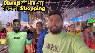 Diwali ki Shopping Kar li  Krishna Nagar  Ankit Dhingra Vlog  Delhi Food Shaukeen [upl. by Sileray780]