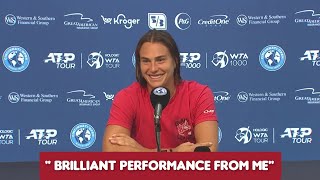 Aryna Sabalenka press conference after beating Iga Swiatek in straight sets  Cincinnati 2024 [upl. by Melli]